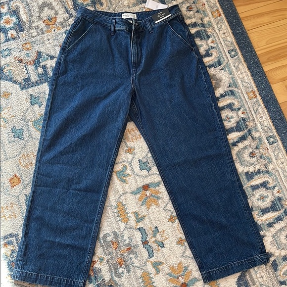 Abercrombie & Fitch Denim - Abercrombie loose dark wash jeans